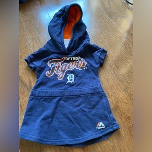 Detroit Tigers Toddler Girl Sweatshirt Dress 12M